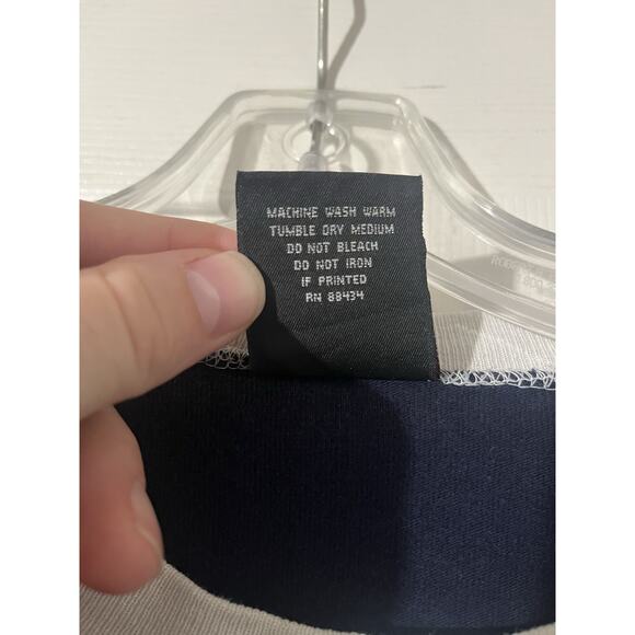 Vintage The Wallflowers Shirt Sz L Navy Blue Giant Band Tee 90s Rock - Picture 3 of 6